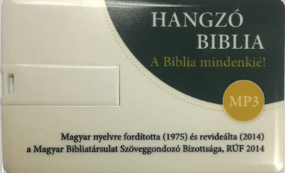 Audio Bible, new translation (RÚF 2014), MP3 on USB stick